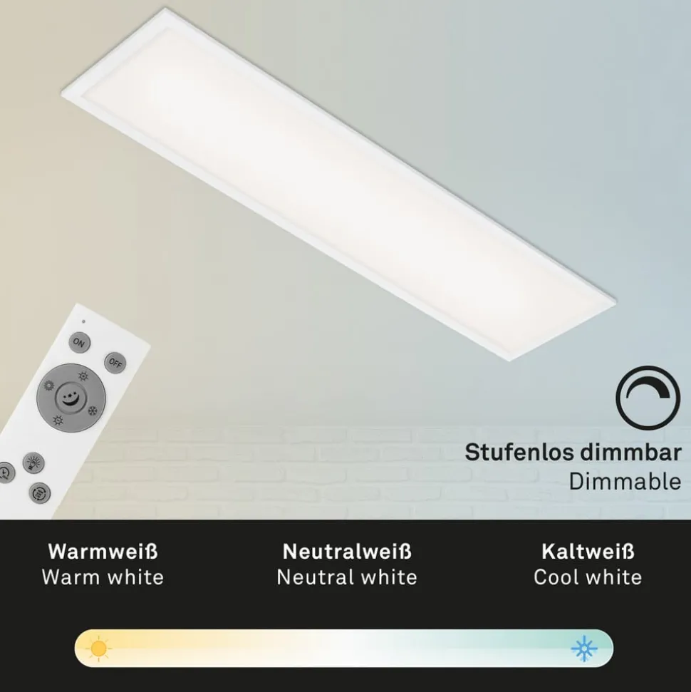 LED paneel Piatto CCT afstandsbediening 100x25 wit
