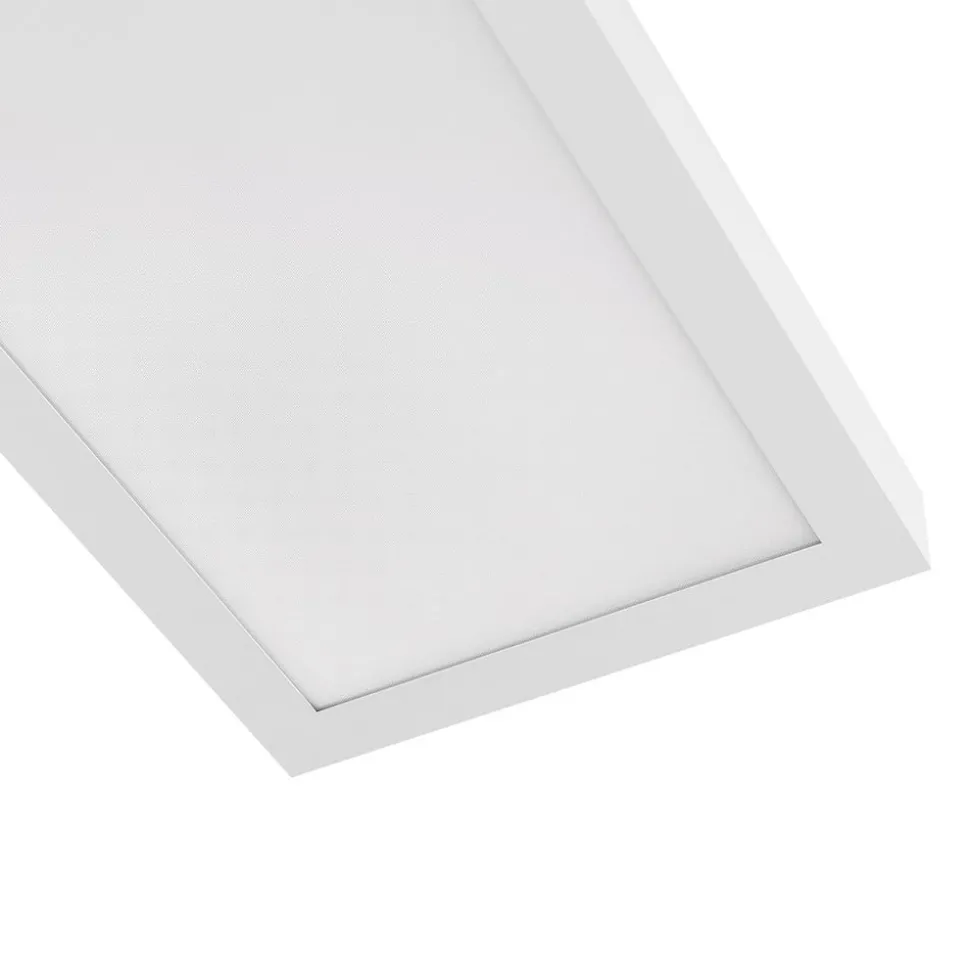 LED paneel PRO OFFICE SANO, 123 x 33 cm, dimbaar, wit metaal CCT
