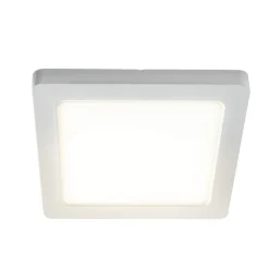 LED paneel Selesto, vierkant, dimbaar, wit
