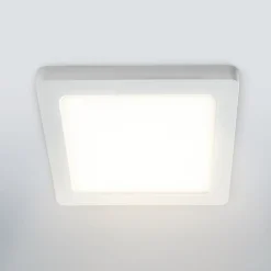 LED paneel Selesto, vierkant, dimbaar, wit