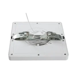 LED paneel Selesto, vierkant, dimbaar, wit