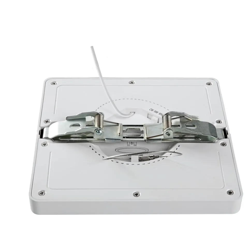 LED paneel Selesto, vierkant, dimbaar, wit