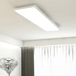 LED paneel Simple, wit, ultravlak, 119,5x29,5cm