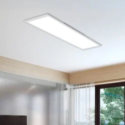 LED paneel Simple, wit, ultravlak, 119,5x29,5cm