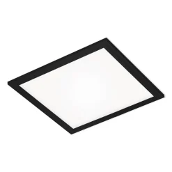 LED paneel Simple, zwart, ultravlak, 30x30cm