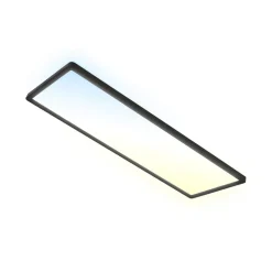 LED paneel Slim zwart ultravlak CCT, 59x20cm