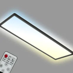 LED paneel Slim zwart ultravlak CCT, 59x20cm
