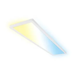 LED paneel Tava CCT, wit, 98 x 20 cm, achtergrondverlichting, kunststof