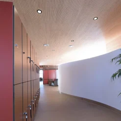 LED plafond inbouwlamp Acrux, Ø 11 cm, zwart, CCT