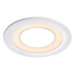 LED plafond inbouwlamp Clyde, warmwit, Ø 8 cm