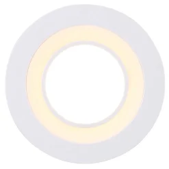 LED plafond inbouwlamp Clyde, warmwit, Ø 8 cm