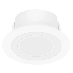 LED plafond inbouwlamp Clyde, warmwit, Ø 8 cm