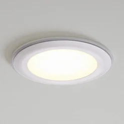 LED plafond inbouwlamp Elkton, Ø 8 cm