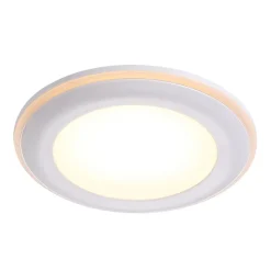 LED plafond inbouwlamp Elkton, Ø 8 cm