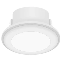 LED plafond inbouwlamp Elkton, Ø 8 cm