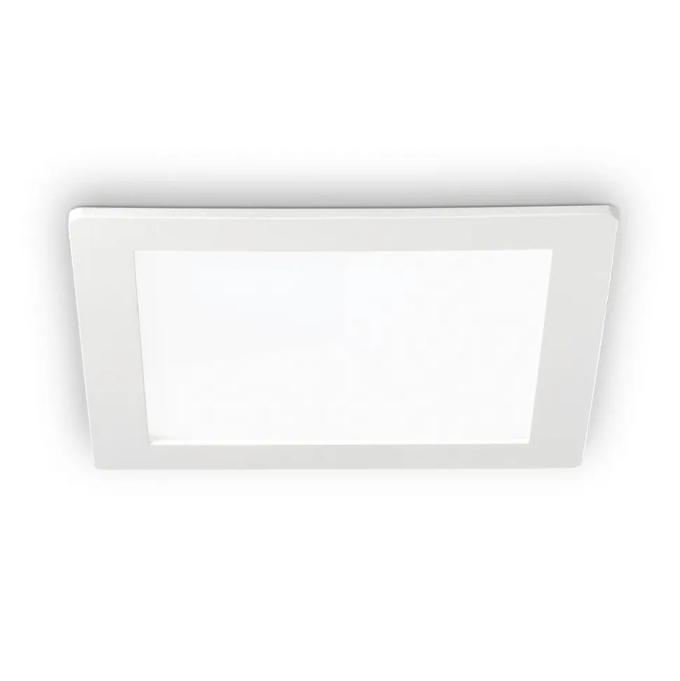 LED plafond inbouwlamp Groef vierkant 16,8x16,8 cm