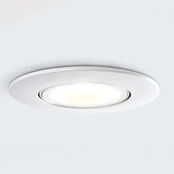 LED plafond inbouwspot DL8002, zwenkbaar, 38°
