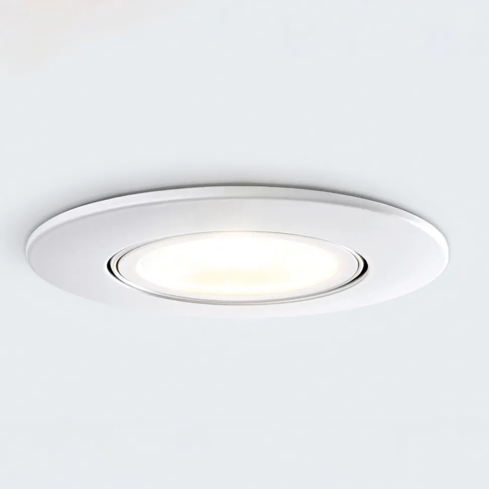 LED plafond inbouwspot DL8002, zwenkbaar, 38°