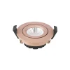 LED plafondinbouwspot Diled, Ø 8,5 cm, 6 W, 3.000 K, rosé