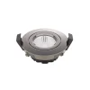 LED plafondinbouwspot Diled, Ø 8,5 cm, 6 W, 3.000 K, chroom