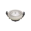 LED plafondinbouwspot Diled, Ø 8,5cm, 6 W, Dime, staal