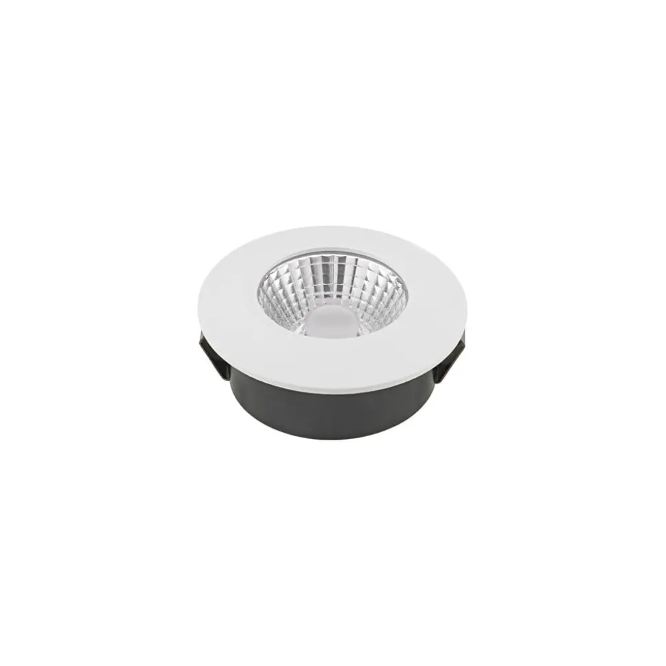 LED plafondinbouwspot Diled, Ø 6,7 cm, 3.000 K, wit