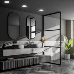 LED plafondinbouwspot Kulana Mini IP44 per 3