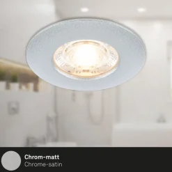 LED plafondinbouwspot Kulana Mini IP44 per 3