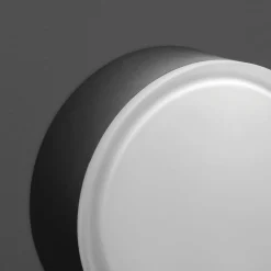 LED plafondlamp 1421 voor buiten plafond, grafiet Ø 20,5cm