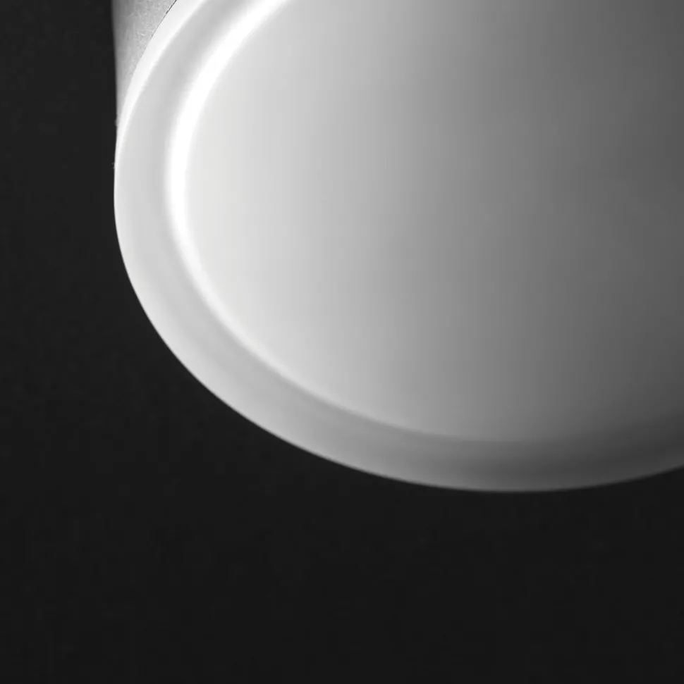 LED plafondlamp 1421 voor buiten plafond, grafiet Ø 20,5cm