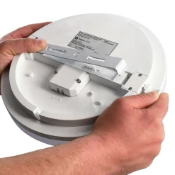 LED plafondlamp Altais, IP54, Ø 22 cm