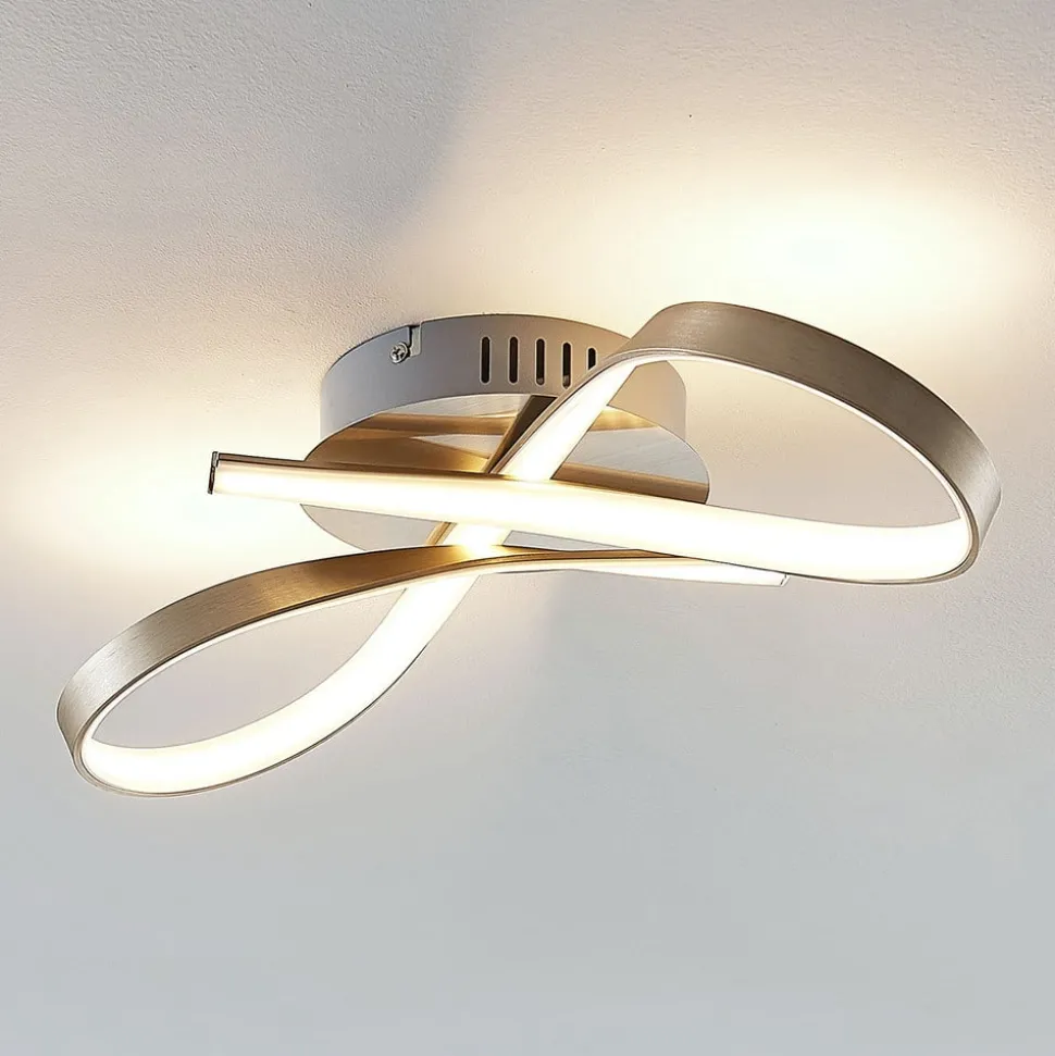 LED plafondlamp Arlana in lusvorm