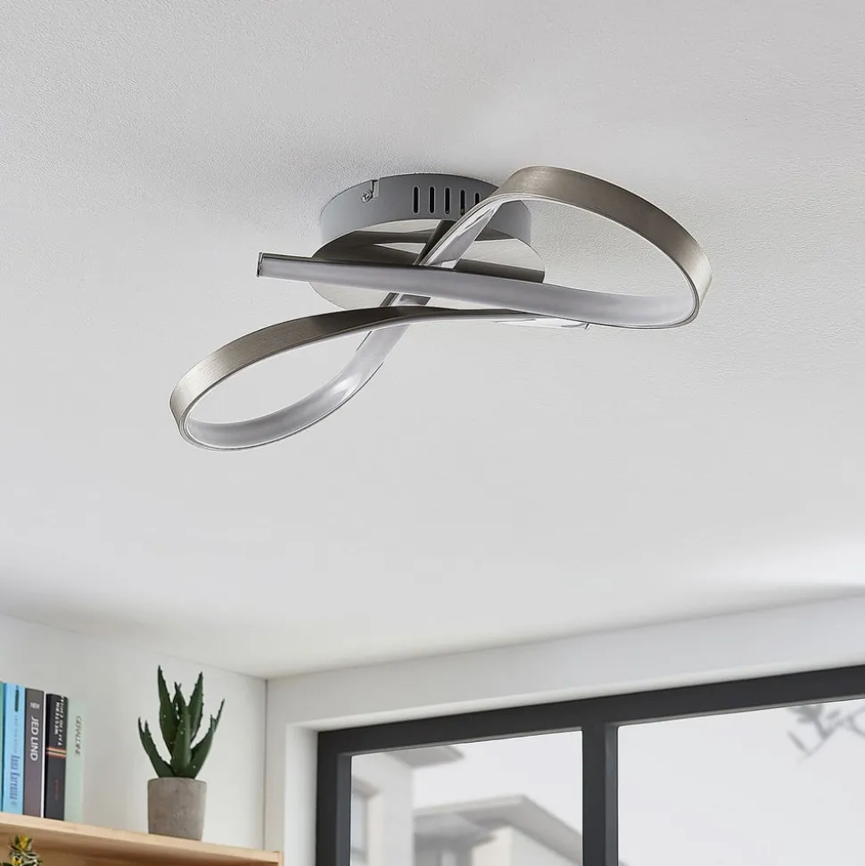 LED plafondlamp Arlana in lusvorm