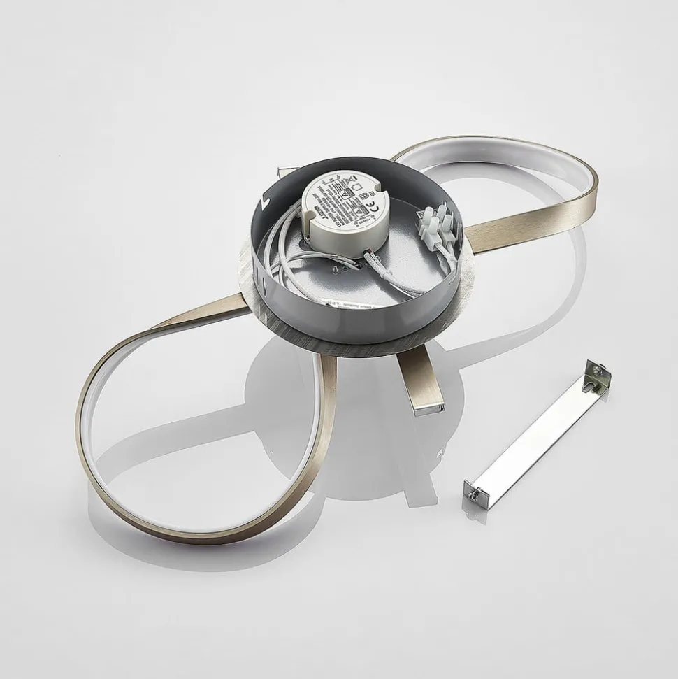 LED plafondlamp Arlana in lusvorm