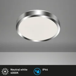 LED plafondlamp Bano Splash IP44 chroom 4.000K