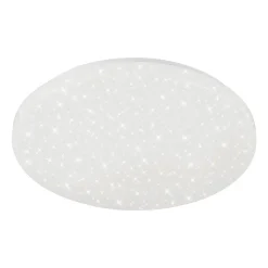 LED plafondlamp Brili Splash, IP44, wit, 4.000K