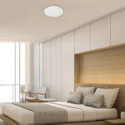 LED plafondlamp Brili Splash, IP44, wit, 4.000K