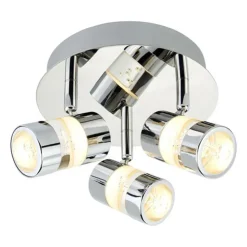 LED plafondlamp Bubbles, IP44, 3-lamps