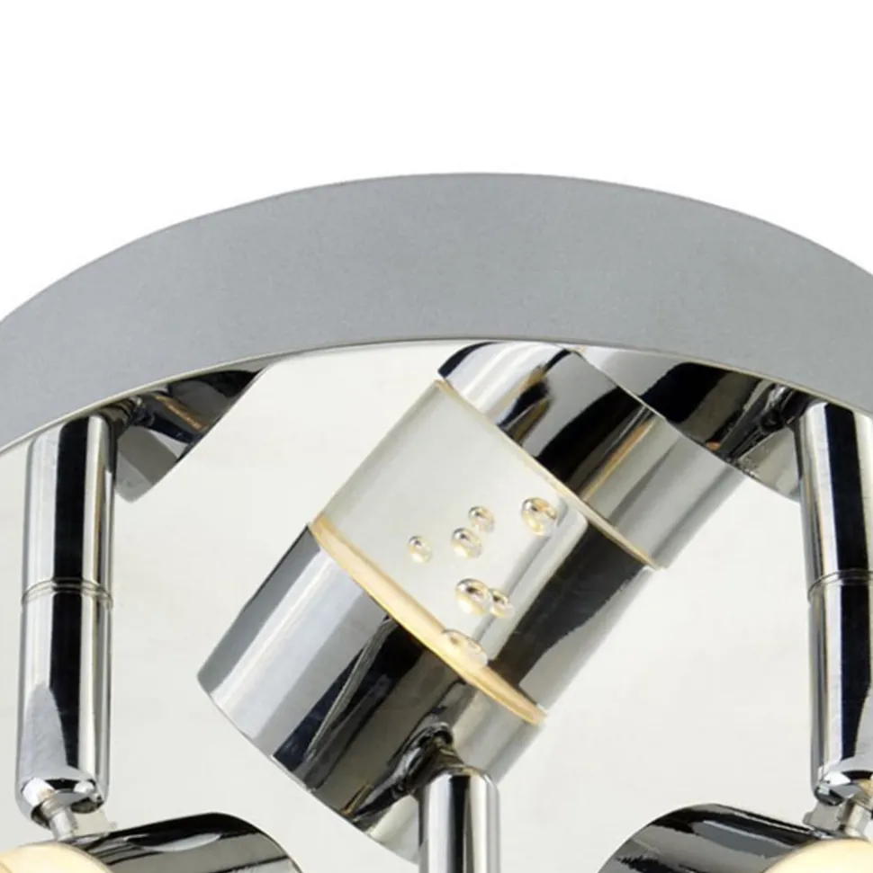 LED plafondlamp Bubbles, IP44, 3-lamps