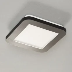 LED plafondlamp Camillus, quadratisch, 17 cm