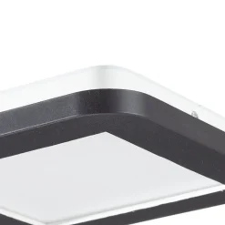 LED plafondlamp Camillus, quadratisch, 17 cm