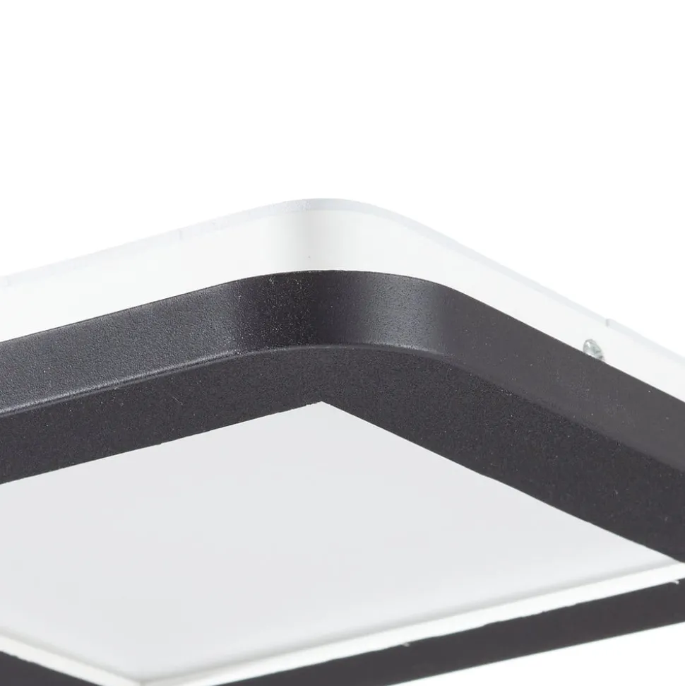 LED plafondlamp Camillus, quadratisch, 17 cm