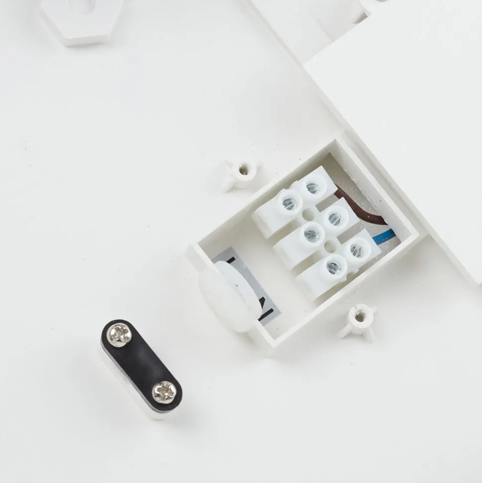 LED plafondlamp Camillus, quadratisch, 17 cm