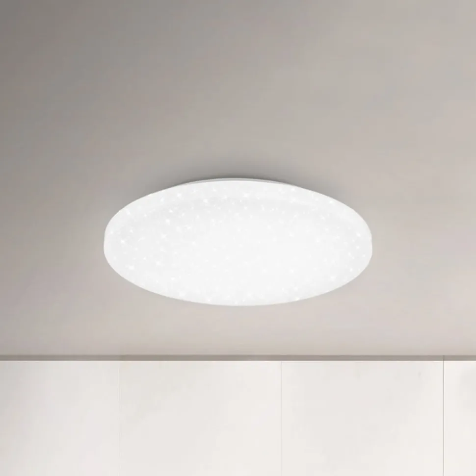 LED plafondlamp Case IP44 sterrenhemel 840 Ø 40cm