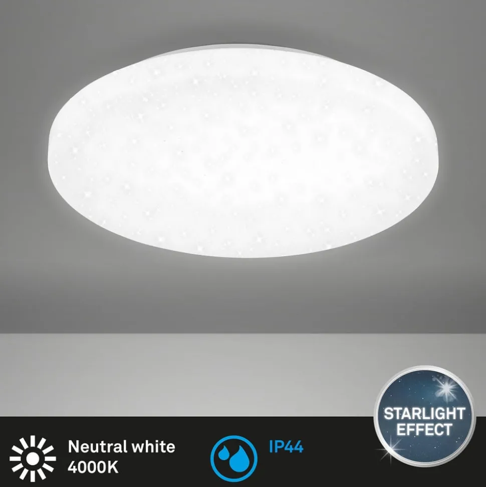 LED plafondlamp Case IP44 sterrenhemel 840 Ø 40cm