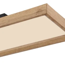 LED plafondlamp Cinderella hout CCT 80 x 20 cm