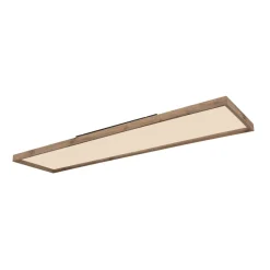 LED plafondlamp Cinderella hout CCT 120 x 30 cm