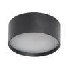 LED plafondlamp CMD 9094, Ø 15 cm, antraciet, IP44, metaal