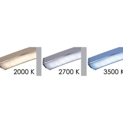 LED plafondlamp Cross tunable white, 5 lamp, chr