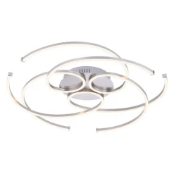 LED plafondlamp Danilo, dimbaar per Wandschakelaar